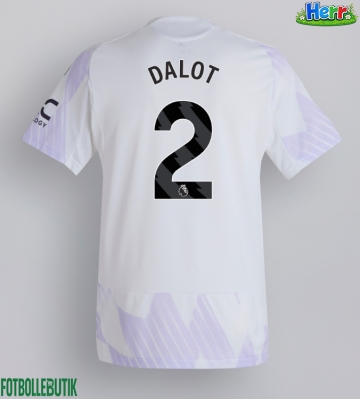 Manchester United Diogo Dalot #2 Bortatröja 2025-26 Kortärmad